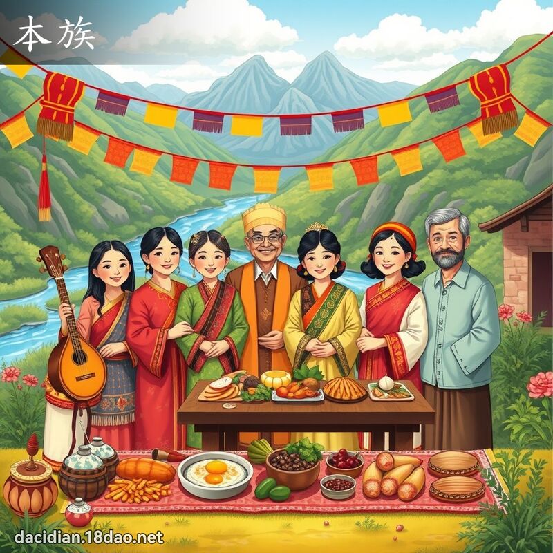 本族 - 國語大辭典配圖