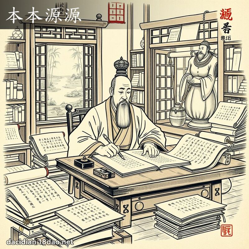 本本源源 - 國語大辭典配圖