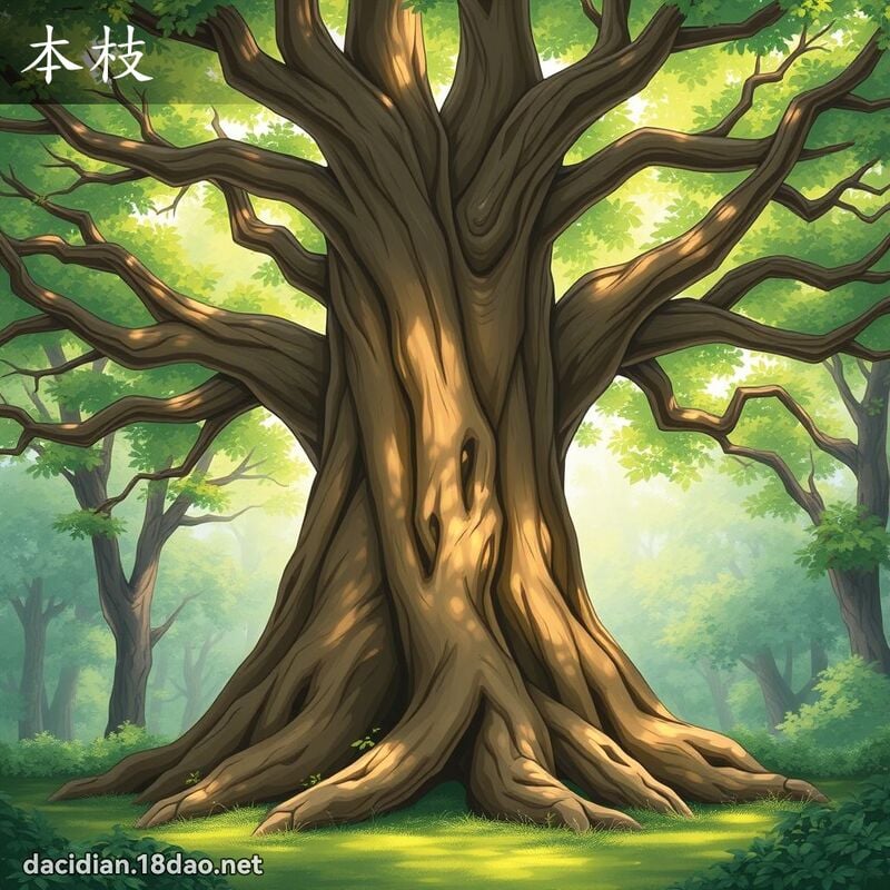 本枝 - 國語大辭典配圖