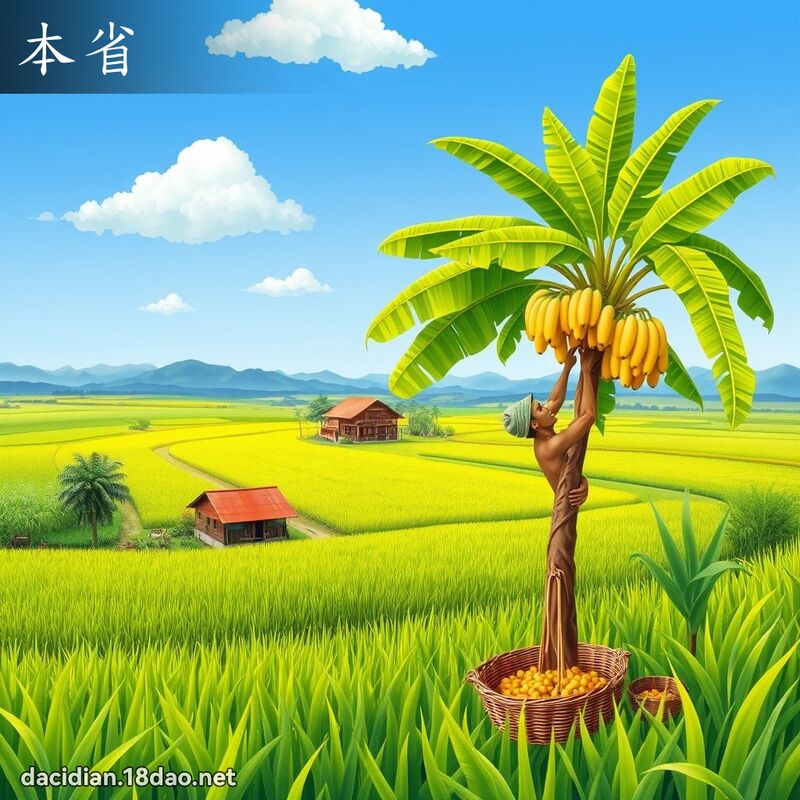 本省 - 国语大辞典配图