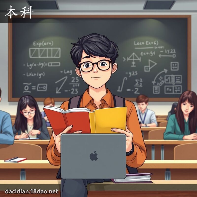 本科 - 國語大辭典配圖