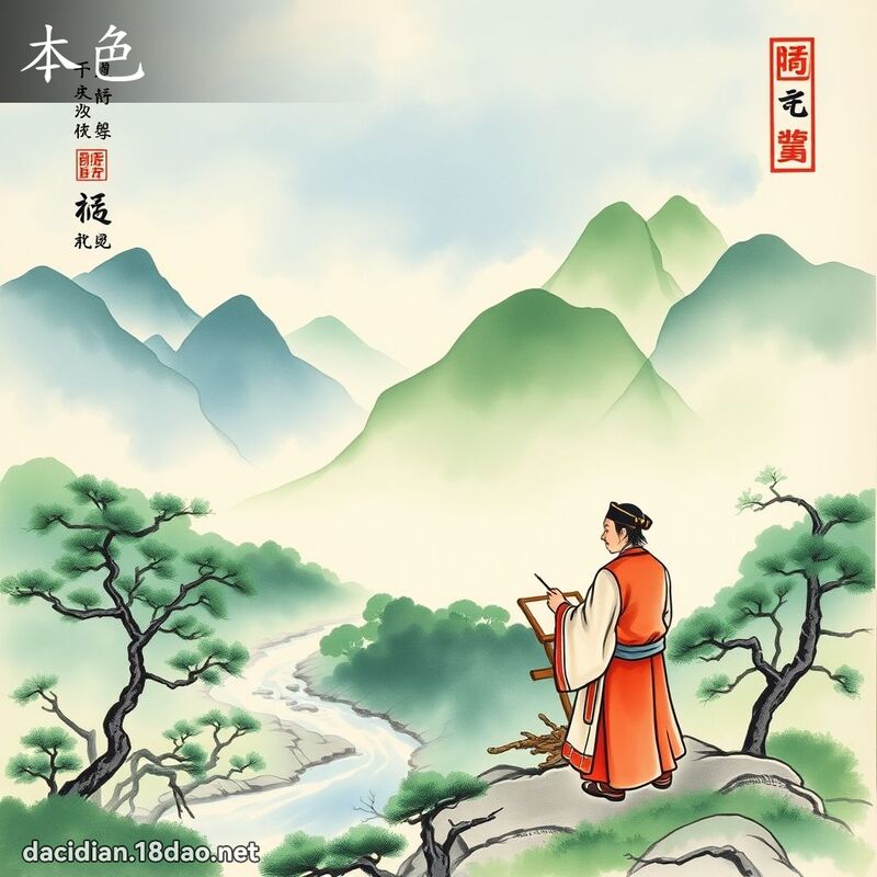 本色 - 国语大辞典配图