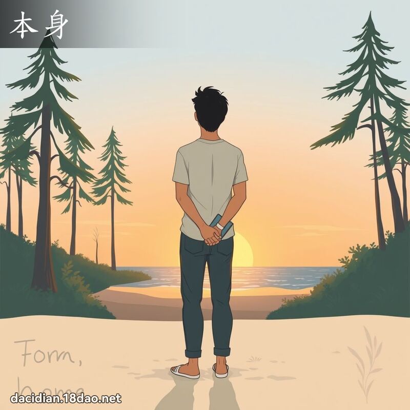 本身 - 國語大辭典配圖