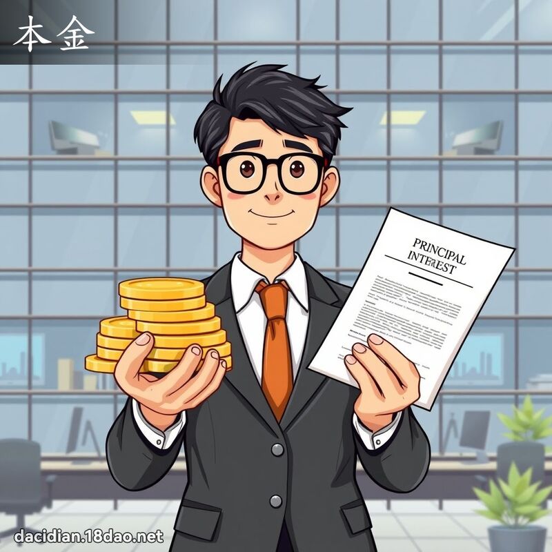 本金 - 國語大辭典配圖