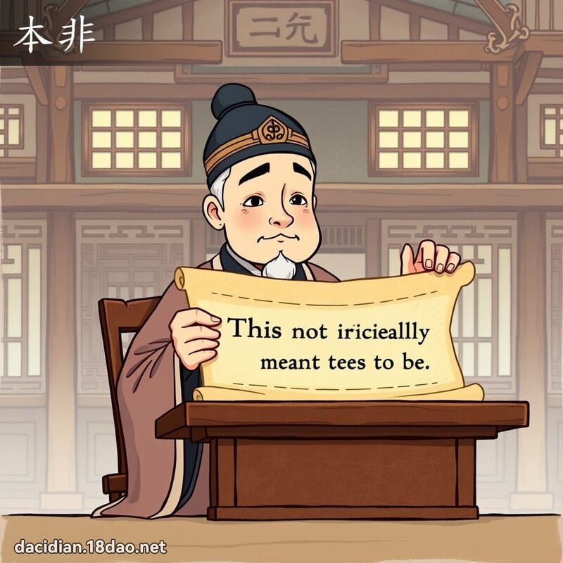 本非 - 國語大辭典配圖