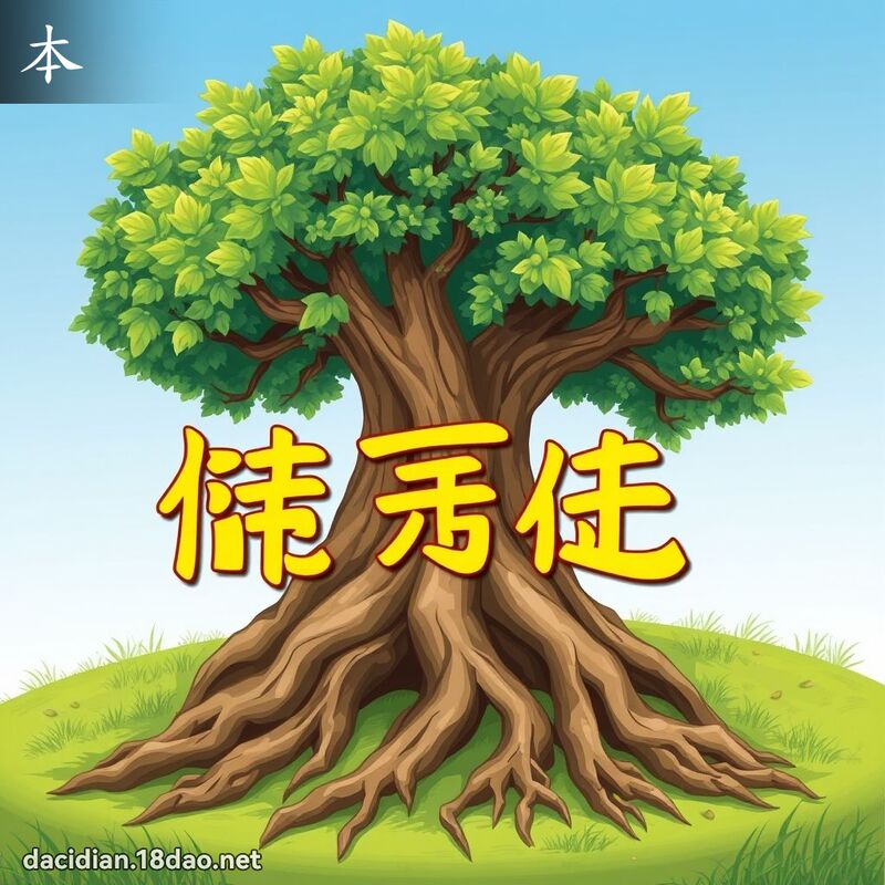 本 - 国语大辞典配图