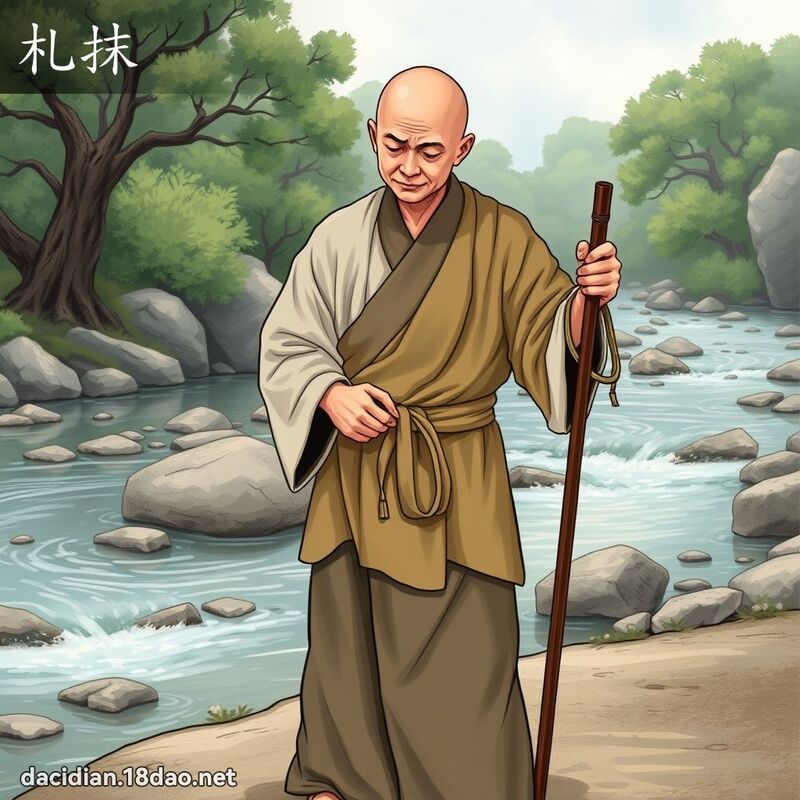 札抹 - 国语大辞典配图
