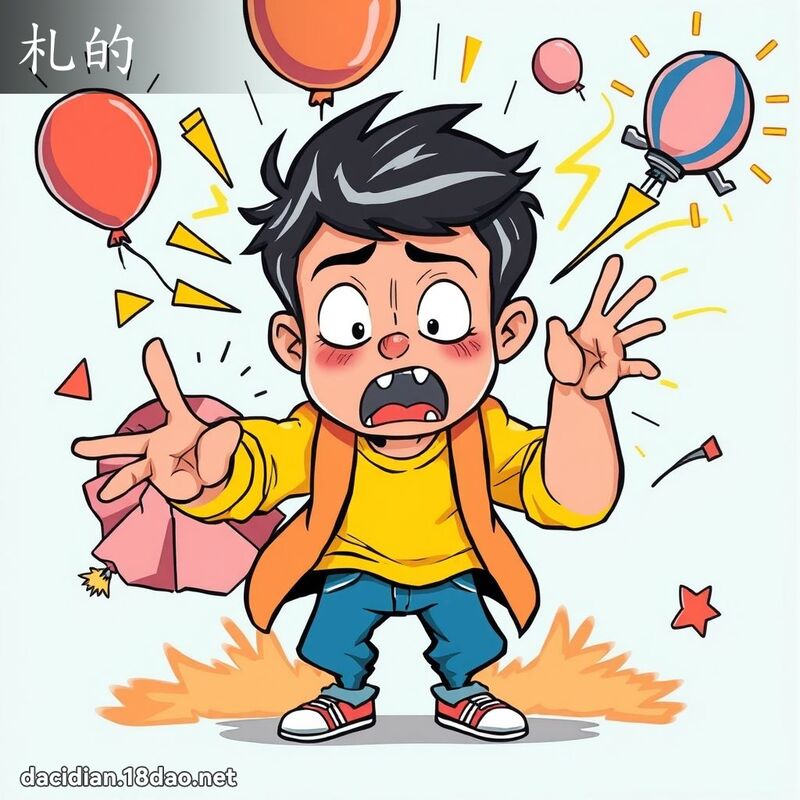 札的 - 国语大辞典配图