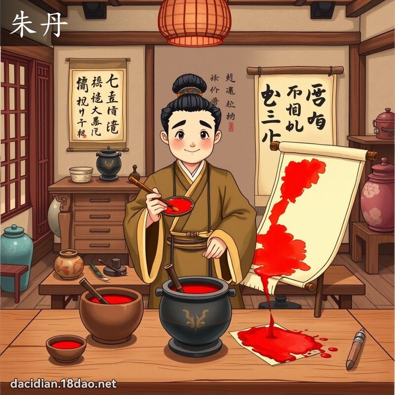 朱丹 - 國語大辭典配圖