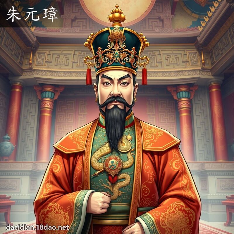 朱元璋 - 國語大辭典配圖