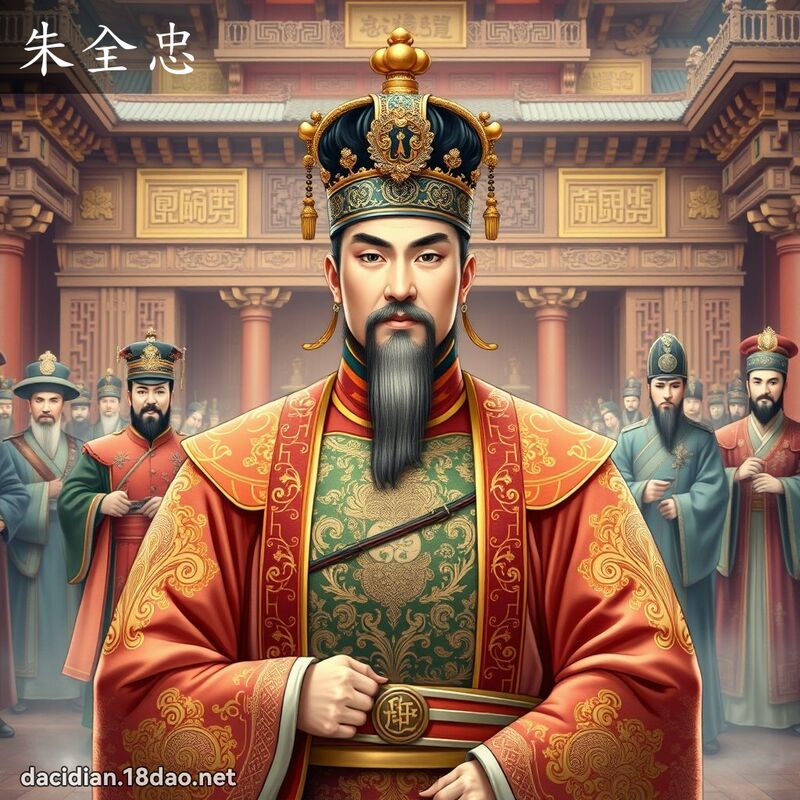 朱全忠 - 國語大辭典配圖