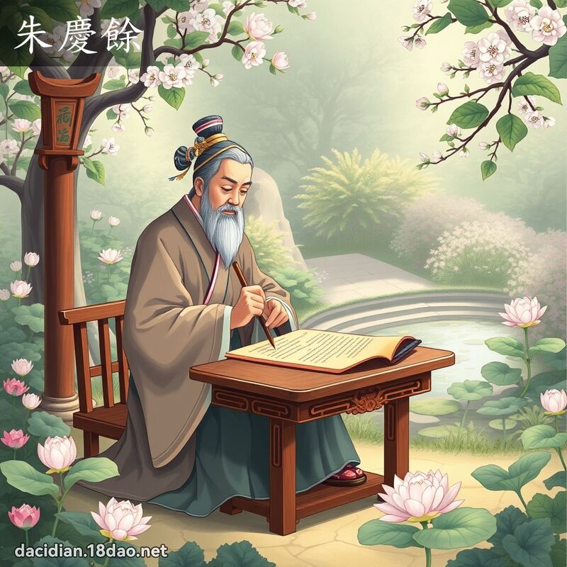 朱庆余 - 国语大辞典配图