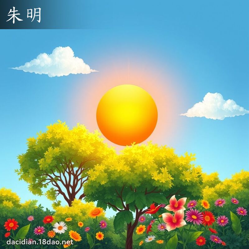 朱明 - 国语大辞典配图