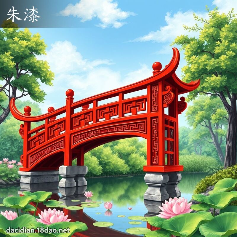 朱漆 - 國語大辭典配圖