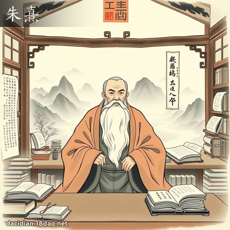 朱熹 - 國語大辭典配圖