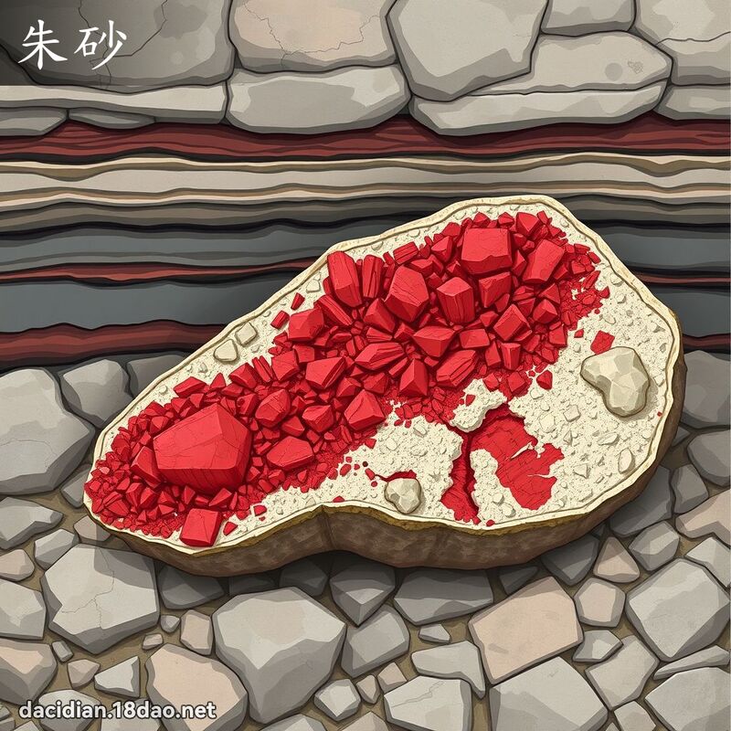 朱砂 - 国语大辞典配图