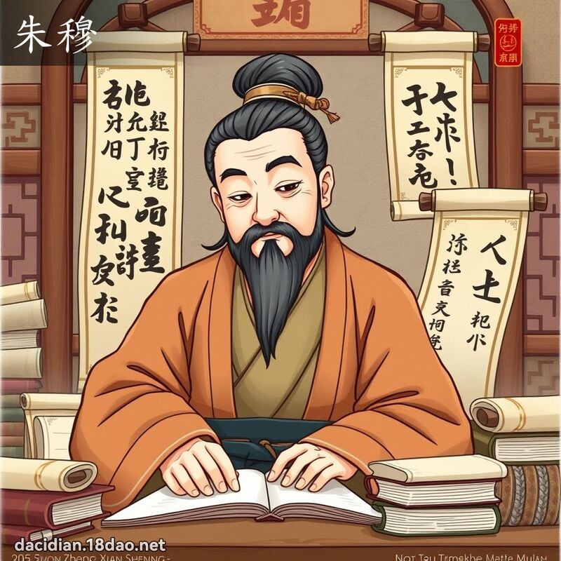 朱穆 - 国语大辞典配图