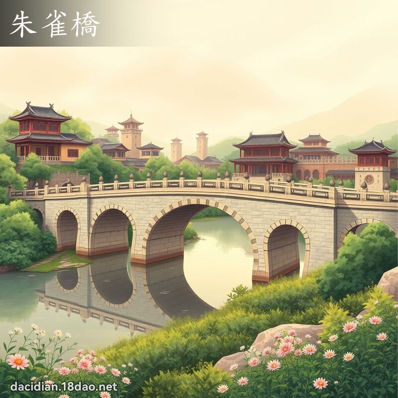 朱雀橋 - 國語大辭典配圖