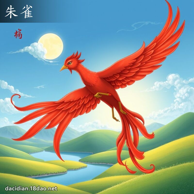 朱雀 - 國語大辭典配圖