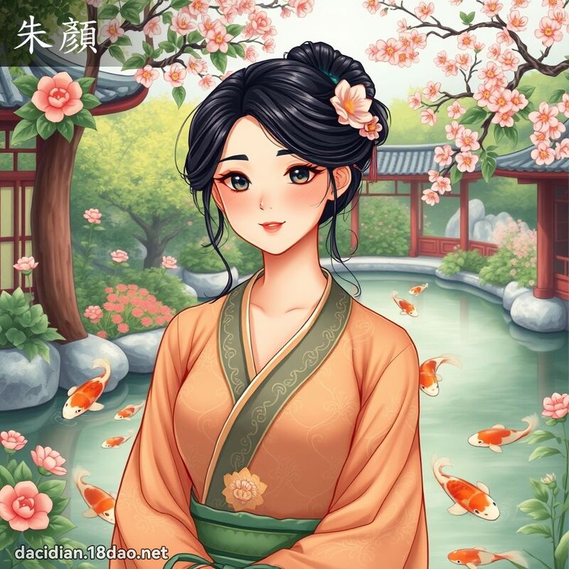 朱顏 - 國語大辭典配圖
