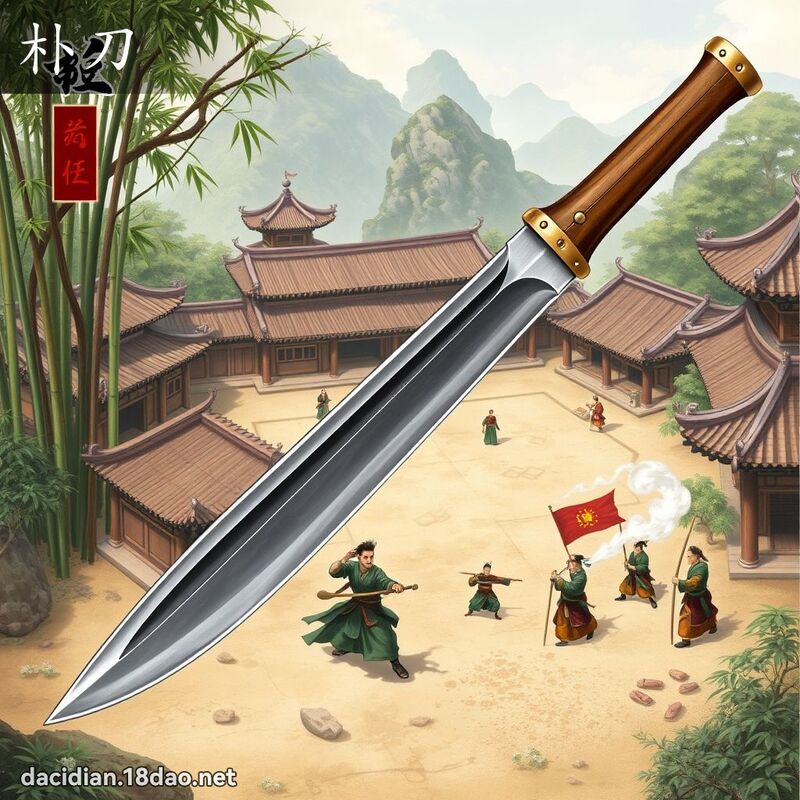朴刀 - 國語大辭典配圖