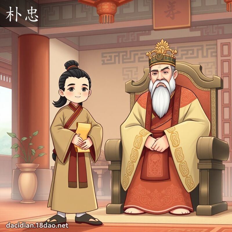 朴忠 - 國語大辭典配圖