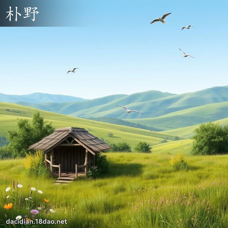 朴野 - 国语大辞典配图