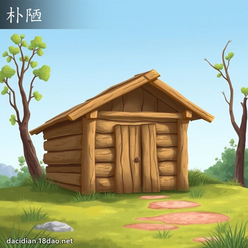 朴陋 - 國語大辭典配圖