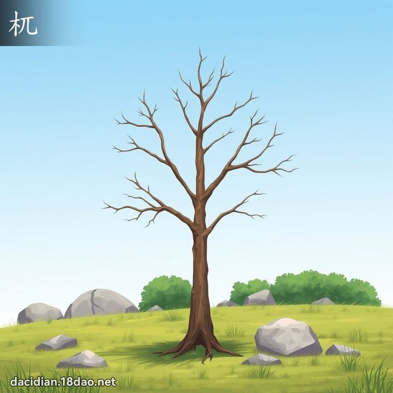 杌 - 国语大辞典配图