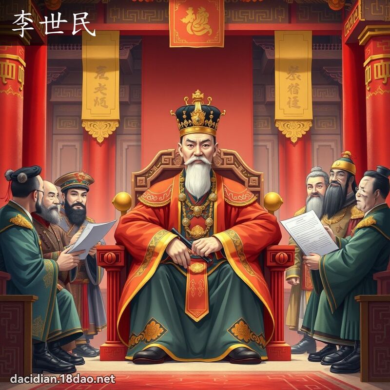 李世民 - 國語大辭典配圖