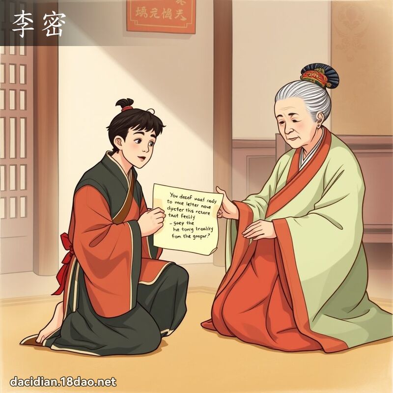 李密 - 國語大辭典配圖
