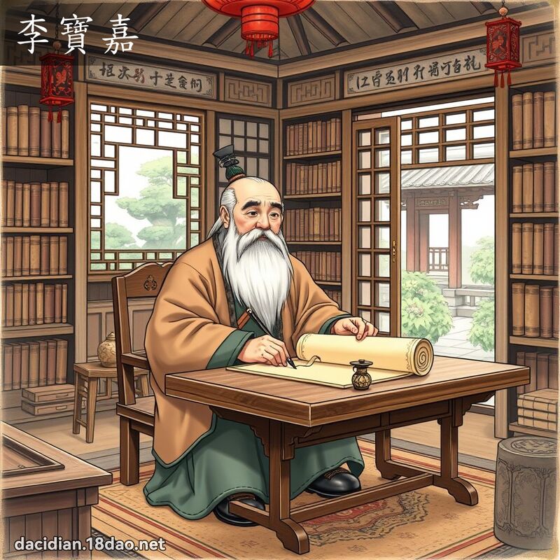 李寶嘉 - 國語大辭典配圖