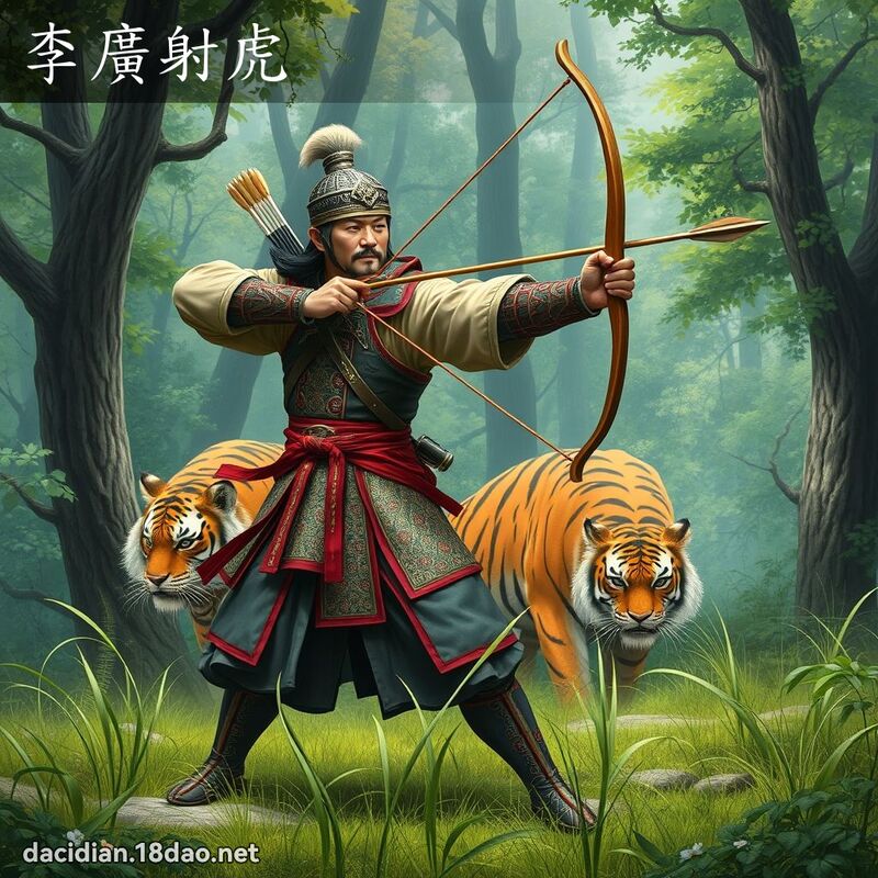 李广射虎 - 国语大辞典配图