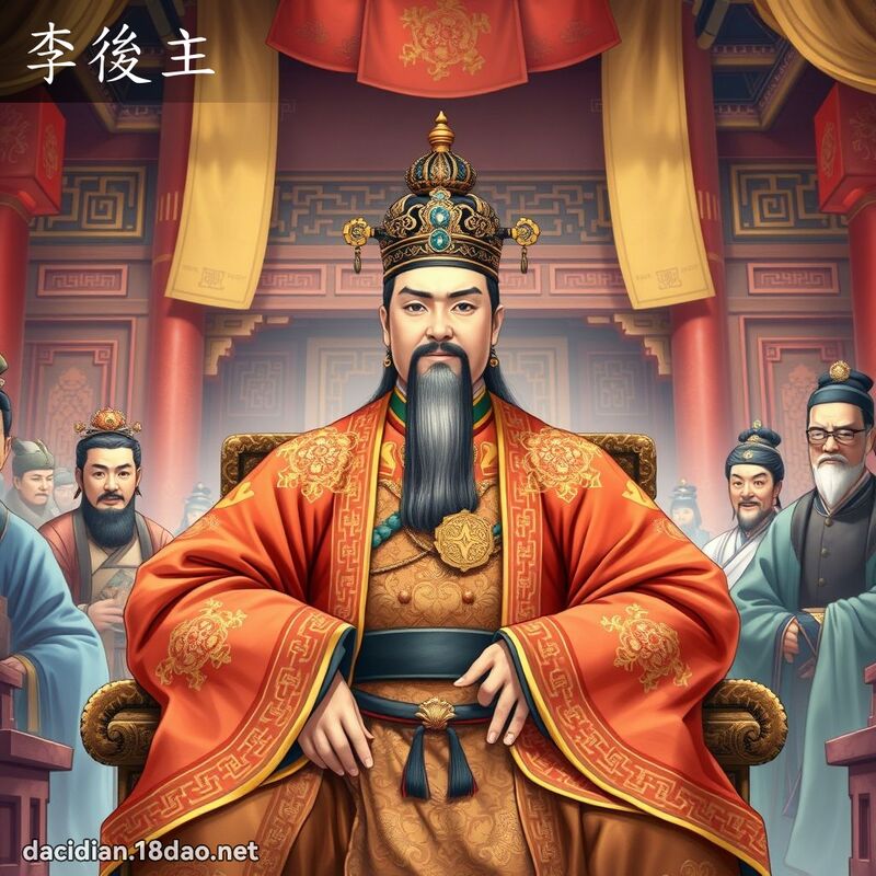 李後主 - 國語大辭典配圖