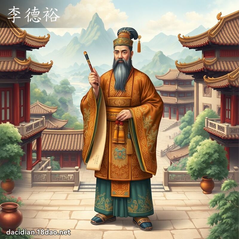 李德裕 - 國語大辭典配圖