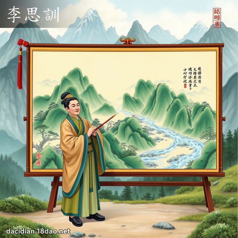 李思訓 - 國語大辭典配圖