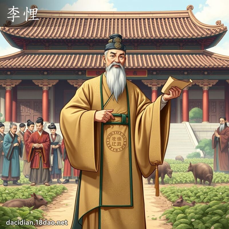 李悝 - 國語大辭典配圖