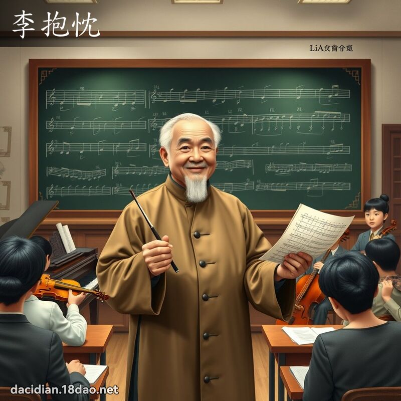 李抱忱 - 国语大辞典配图