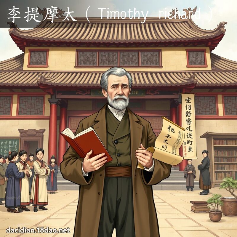 李提摩太（Timothy richard） - 國語大辭典配圖