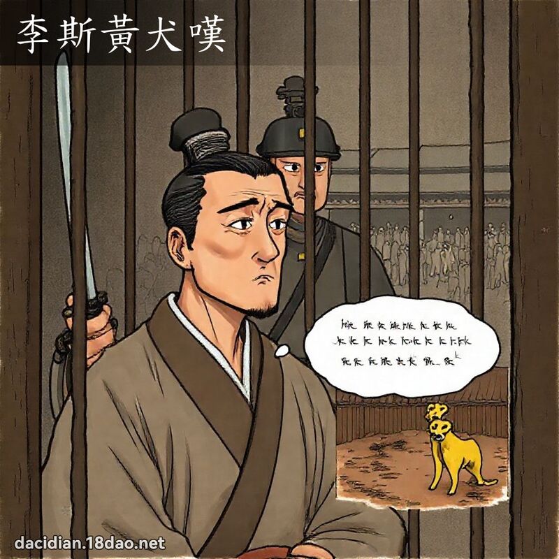 李斯黃犬嘆 - 國語大辭典配圖