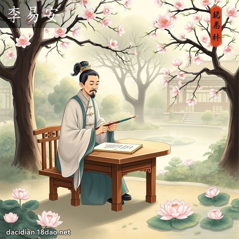 李易安 - 國語大辭典配圖