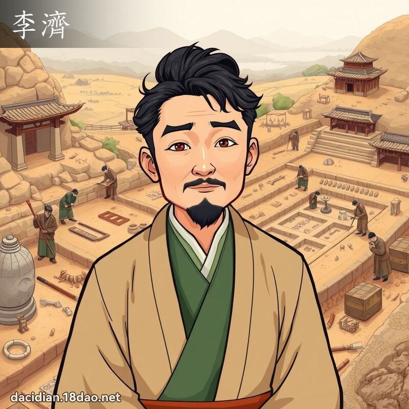 李济 - 国语大辞典配图