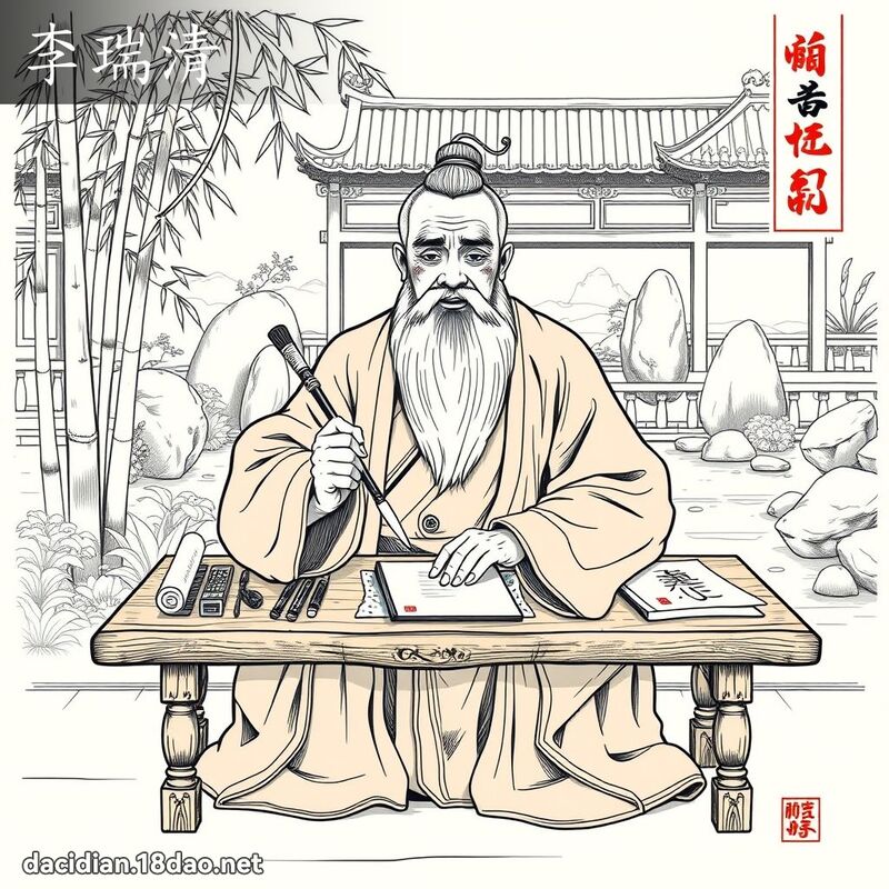 李瑞清 - 國語大辭典配圖