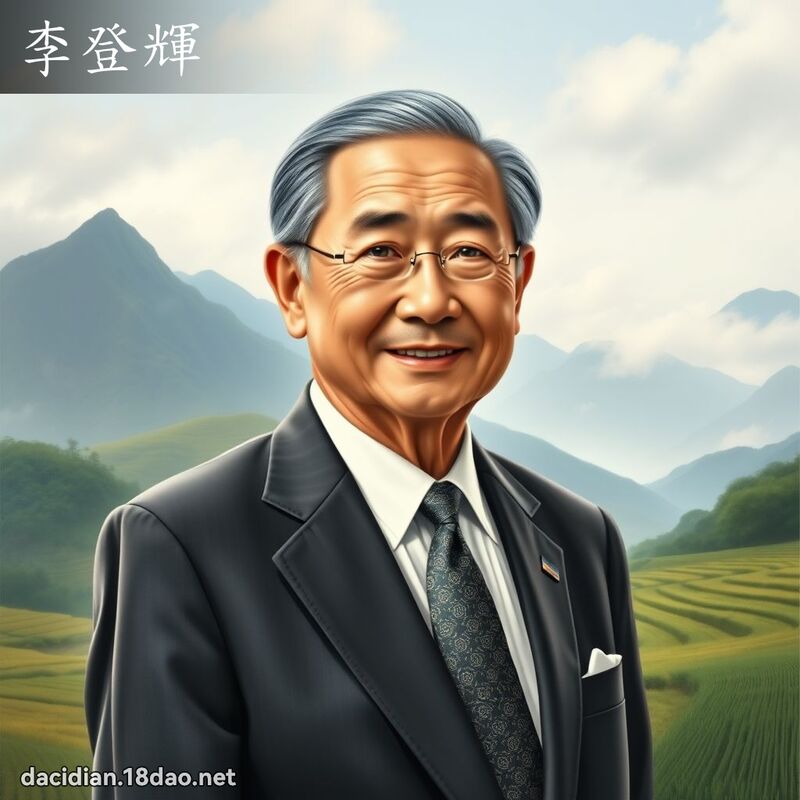 李登輝 - 國語大辭典配圖