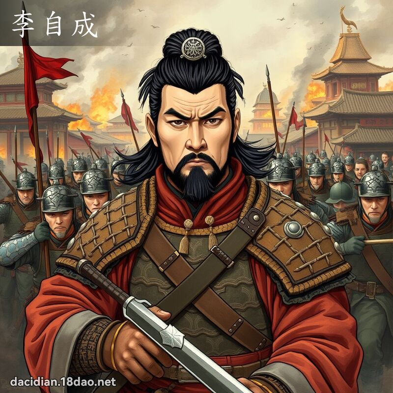 李自成 - 国语大辞典配图