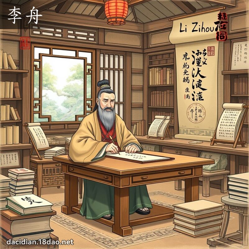 李舟 - 國語大辭典配圖