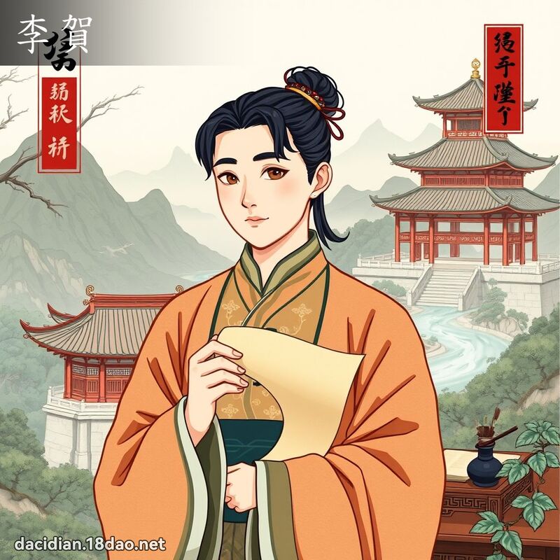 李賀 - 國語大辭典配圖