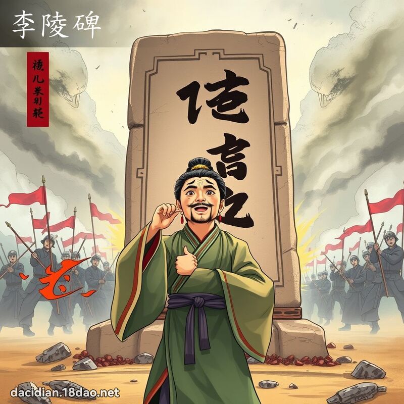 李陵碑 - 国语大辞典配图