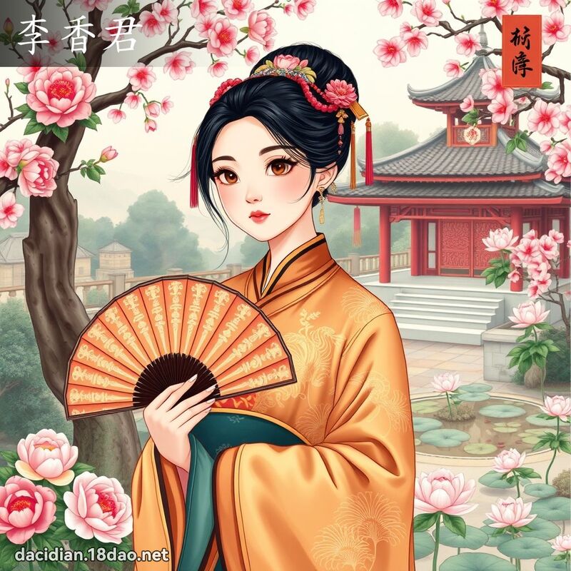 李香君 - 国语大辞典配图