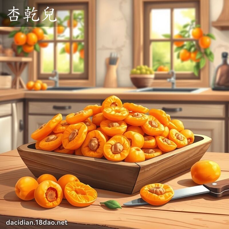 杏干儿 - 国语大辞典配图